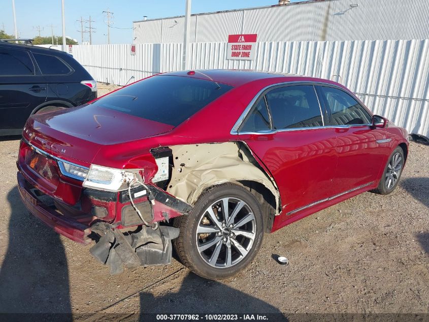 2017 LINCOLN CONTINENTAL PREMIERE 1LN6L9PK3H5620493