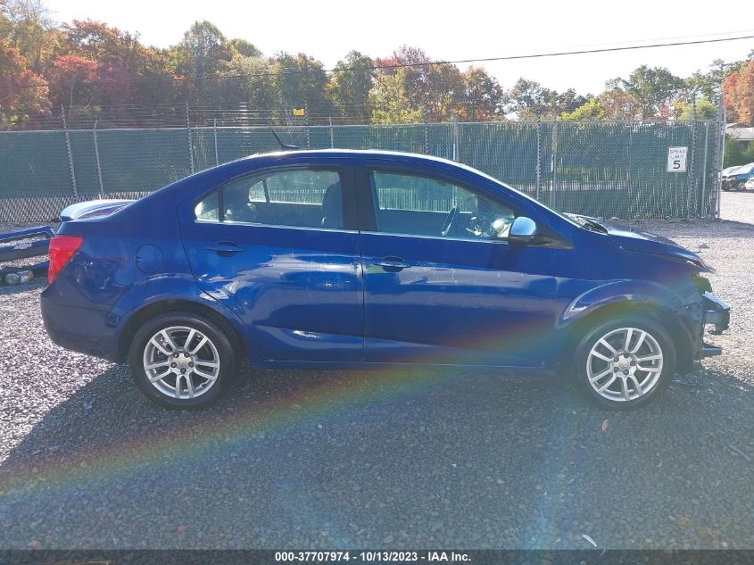 2013 CHEVROLET SONIC LT - 1G1JC5SH7D4254923