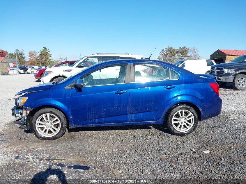 2013 CHEVROLET SONIC LT - 1G1JC5SH7D4254923