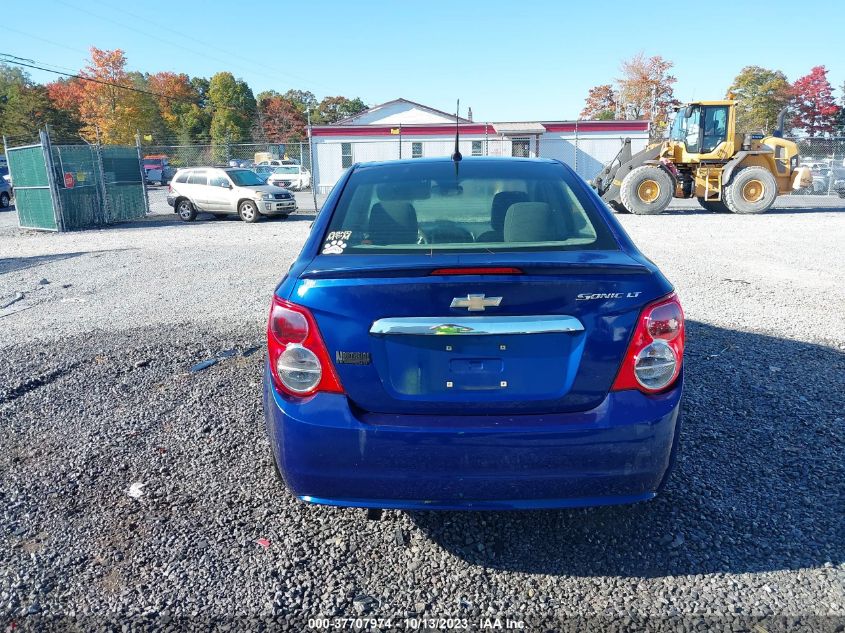 2013 CHEVROLET SONIC LT - 1G1JC5SH7D4254923