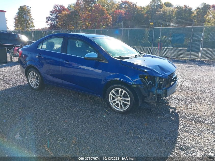 2013 CHEVROLET SONIC LT - 1G1JC5SH7D4254923