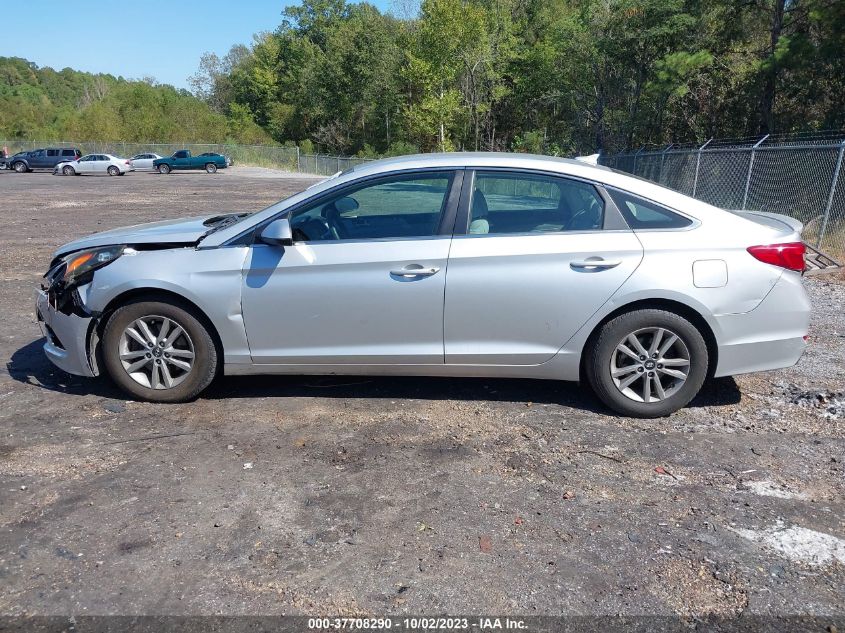 2015 HYUNDAI SONATA 2.4L SE - 5NPE24AF5FH215489