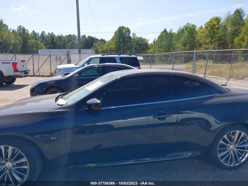 2014 INFINITI Q60 CONVERTIBLE JN1CV6FE6EM901073