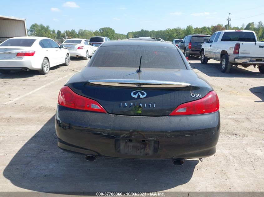 2014 INFINITI Q60 CONVERTIBLE JN1CV6FE6EM901073