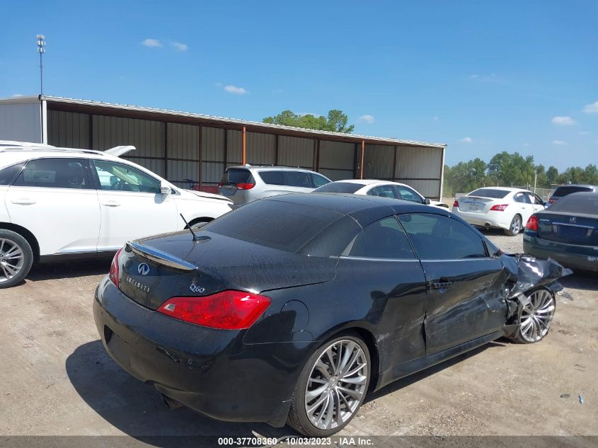 2014 INFINITI Q60 CONVERTIBLE JN1CV6FE6EM901073
