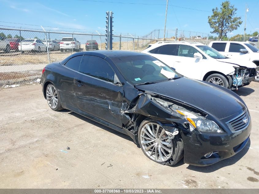 2014 INFINITI Q60 CONVERTIBLE JN1CV6FE6EM901073