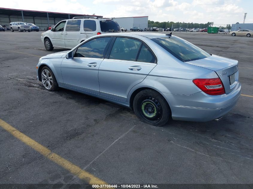 2014 MERCEDES-BENZ C 300 SPORT 4MATIC/LUXURY 4MATIC - WDDGF8ABXEG227051