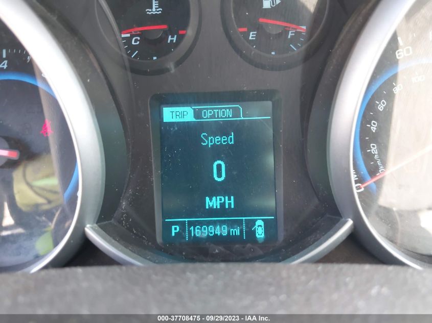 2015 CHEVROLET CRUZE LT - 1G1PE5SB9F7179126