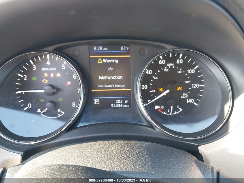 VIN 5N1AT2MT7KC712112 2019 NISSAN ROGUE S/SL/SV
