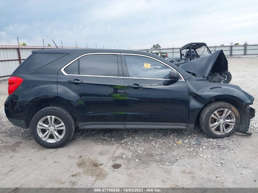 2013 CHEVROLET EQUINOX LS - 2GNALBEK4D6241307