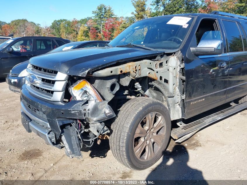 2015 FORD EXPEDITION EL PLATINUM - 1FMJK1MT0FEF12227