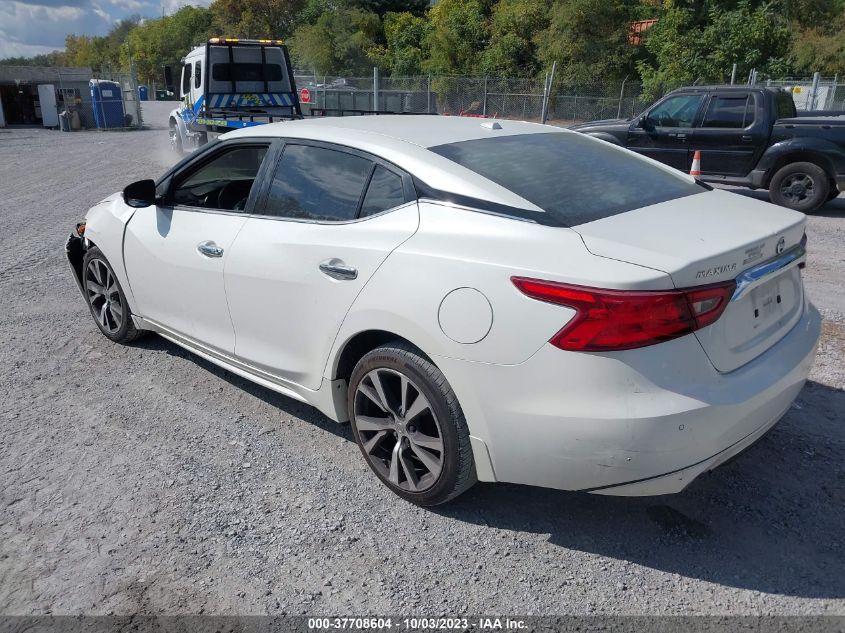 2016 NISSAN MAXIMA 3.5S/SV/SL/SR/PLAT - 1N4AA6AP0GC421652