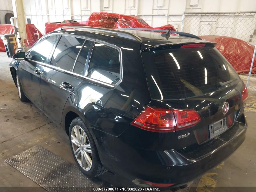 2015 VOLKSWAGEN GOLF SPORTWAGEN TDI SE 4-DOOR - 3VWCA7AU1FM504807
