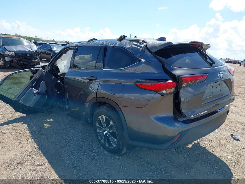 2020 TOYOTA HIGHLANDER XLE - 5TDGZRAH9LS013246
