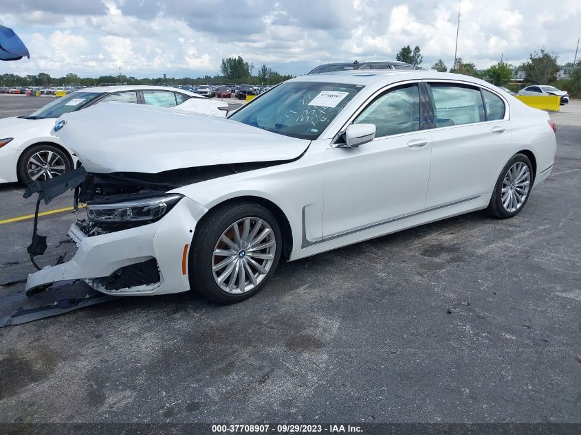 2022 BMW 7 SERIES 740I WBA7T2C08NCH73379