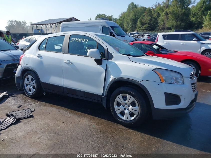 2015 CHEVROLET TRAX LS - KL7CJKSB4FB122097