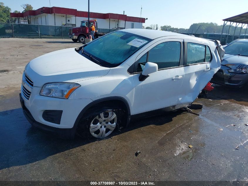 2015 CHEVROLET TRAX LS - KL7CJKSB4FB122097