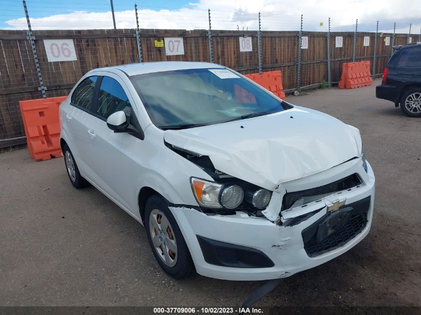 2014 CHEVROLET SONIC LS - 1G1JA5SHXE4162759