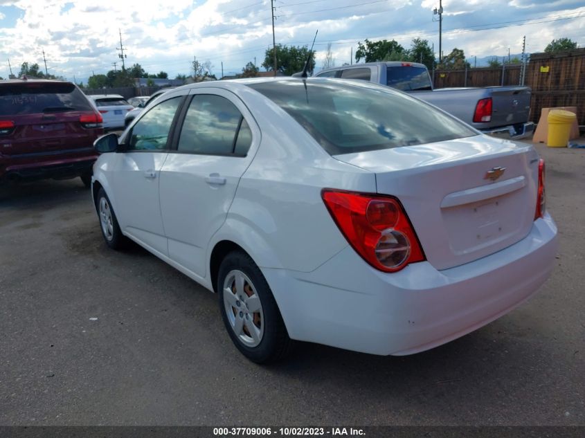 2014 CHEVROLET SONIC LS - 1G1JA5SHXE4162759