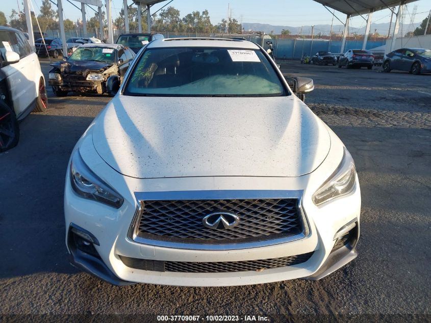 JN1FV7AP5KM760763 Infiniti Q50 RED SPORT 400 11