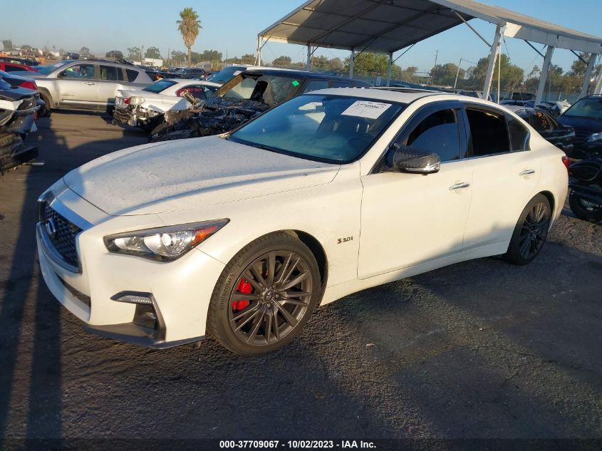 JN1FV7AP5KM760763 Infiniti Q50 RED SPORT 400 2