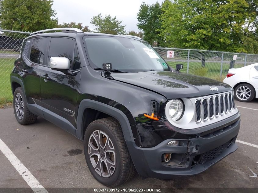 2017 JEEP RENEGADE LIMITED - ZACCJBDB6HPE59072