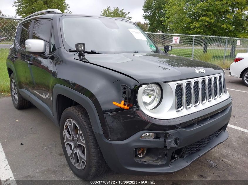 2017 JEEP RENEGADE LIMITED - ZACCJBDB6HPE59072