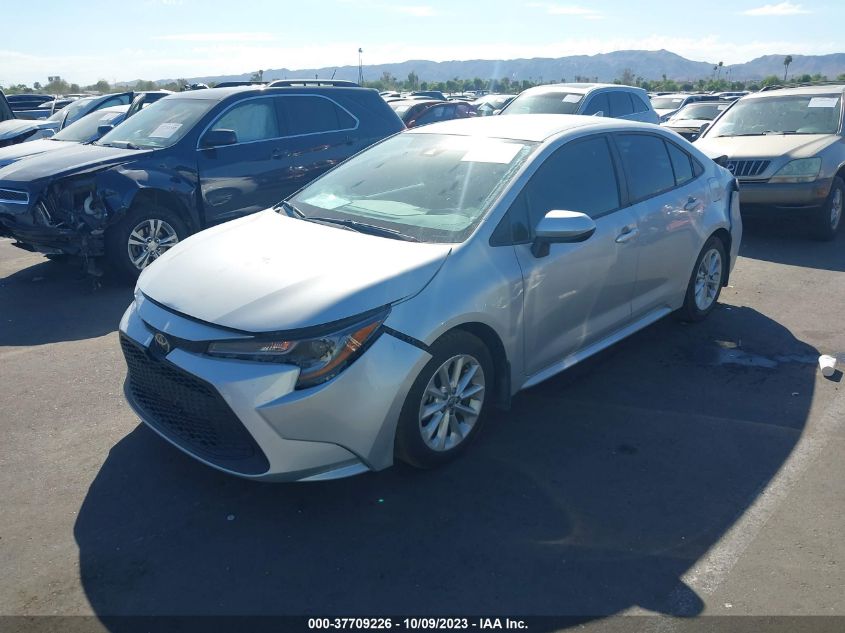 VIN 5YFVPMAE5MP230809 2021 TOYOTA COROLLA LE
