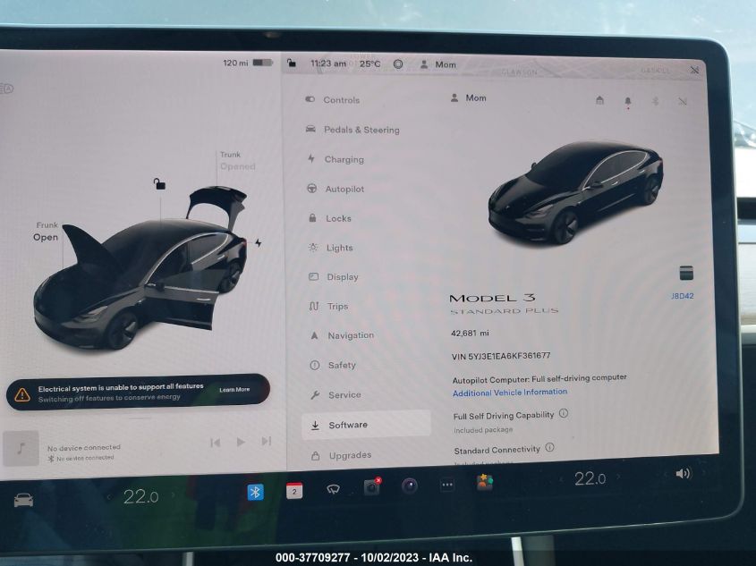 2019 TESLA MODEL 3 - 5YJ3E1EA6KF361677