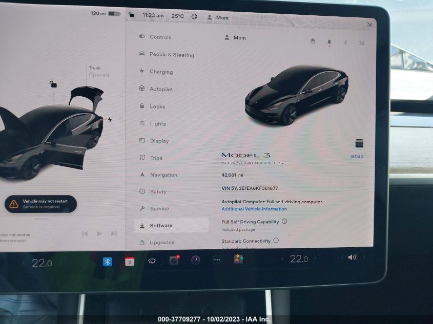 2019 TESLA MODEL 3 - 5YJ3E1EA6KF361677