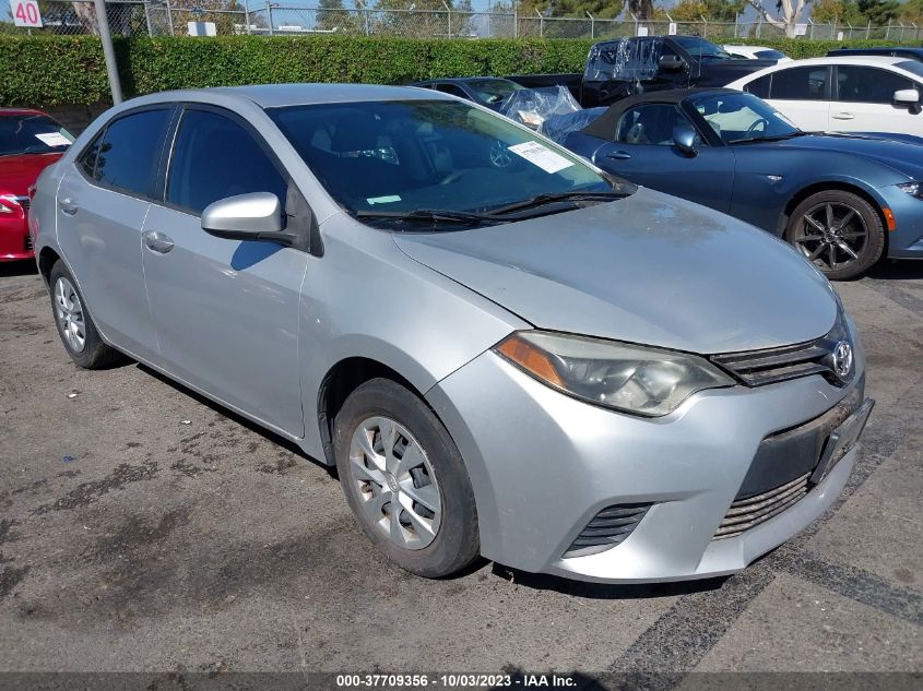 2014 TOYOTA COROLLA L/LE/S/S PLUS/LE PLUS - 5YFBURHE1EP111459