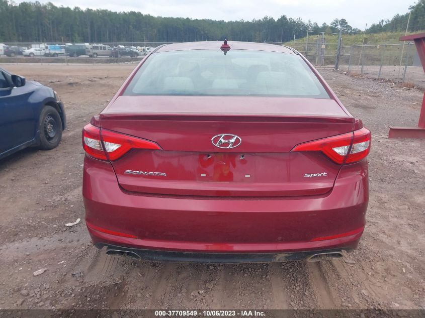 2015 HYUNDAI SONATA 2.4L SPORT - 5NPE34AF4FH108821