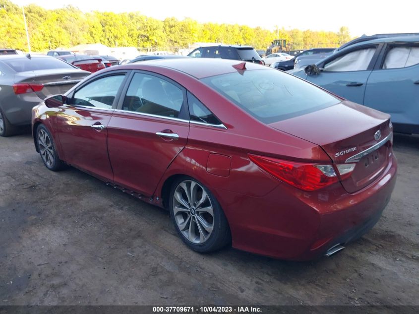 2014 HYUNDAI SONATA SE/LIMITED - 5NPEC4AB9EH845542