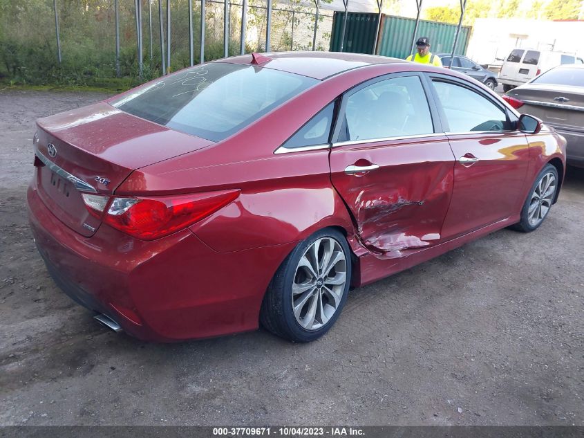 2014 HYUNDAI SONATA SE/LIMITED - 5NPEC4AB9EH845542