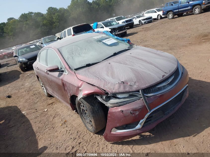 2015 CHRYSLER 200 C - 1C3CCCCG1FN554484