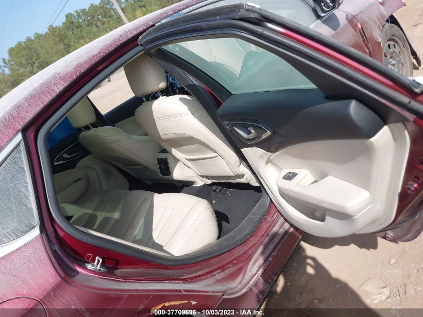 2015 CHRYSLER 200 C - 1C3CCCCG1FN554484