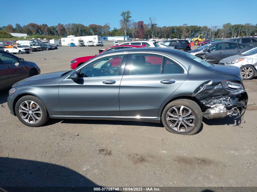 2017 MERCEDES-BENZ C 300 SPORT 4MATIC/LUXURY 4MATIC/4MATIC - 55SWF4KB5HU206327