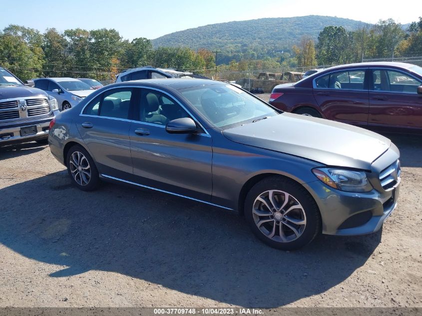 2017 MERCEDES-BENZ C 300 SPORT 4MATIC/LUXURY 4MATIC/4MATIC - 55SWF4KB5HU206327