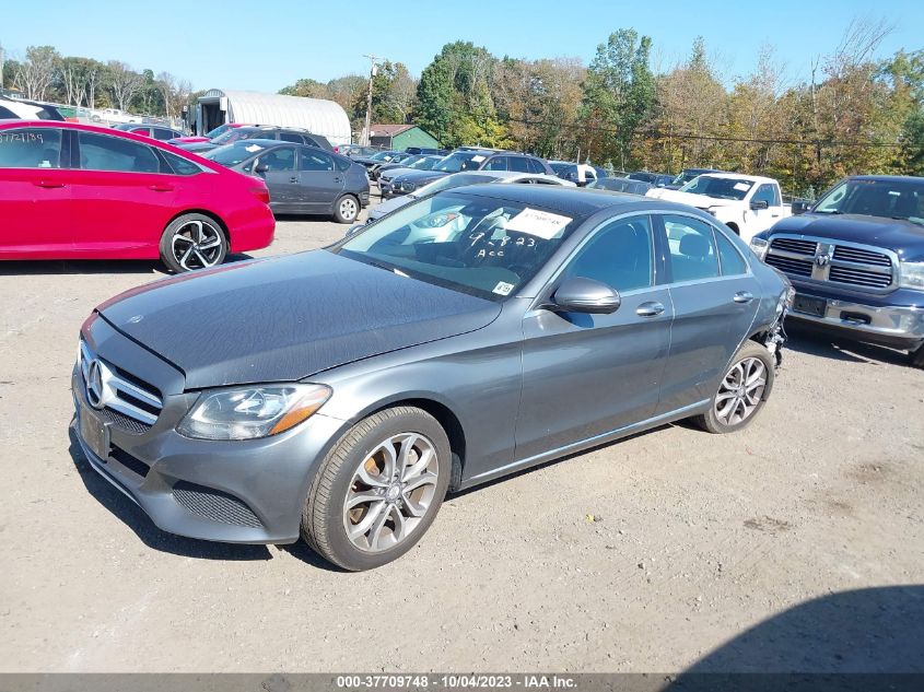 2017 MERCEDES-BENZ C 300 SPORT 4MATIC/LUXURY 4MATIC/4MATIC - 55SWF4KB5HU206327