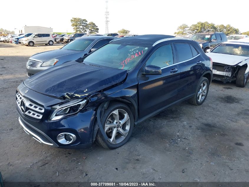 2018 MERCEDES-BENZ GLA 250 - WDCTG4EB9JJ472424