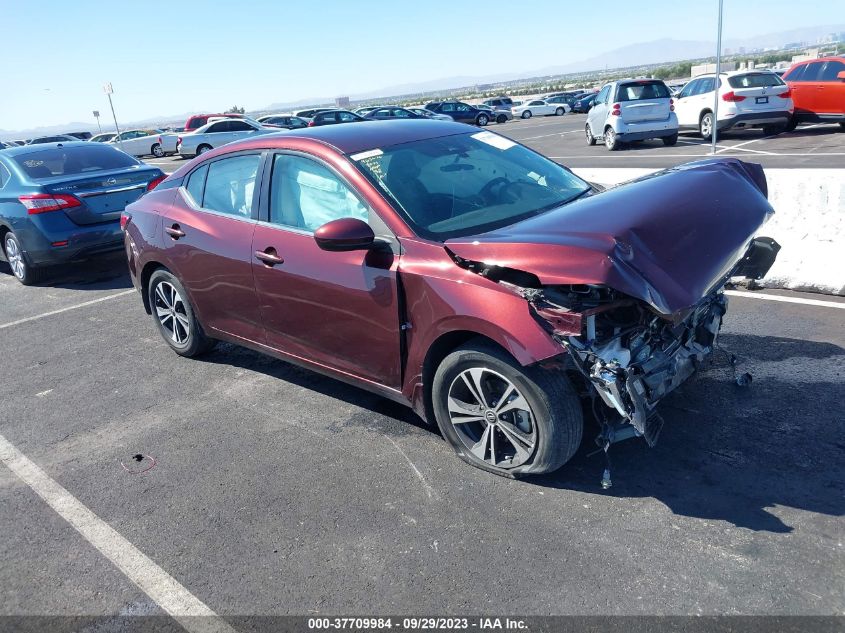 3N1AB8CV1NY245362 NISSAN SENTRA SV 2022