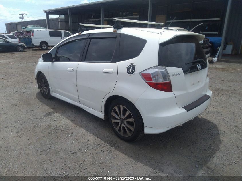 2013 HONDA FIT SPORT - JHMGE8H5XDC030737