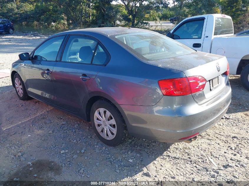 2013 VOLKSWAGEN JETTA SEDAN S - 3VW2K7AJ0DM258442