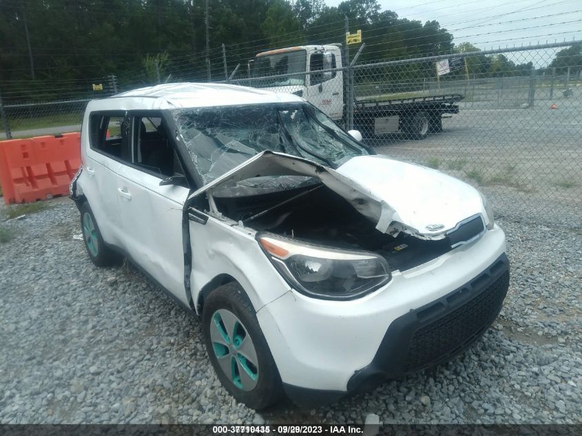 2016 KIA SOUL BASE - KNDJN2A24G7300384