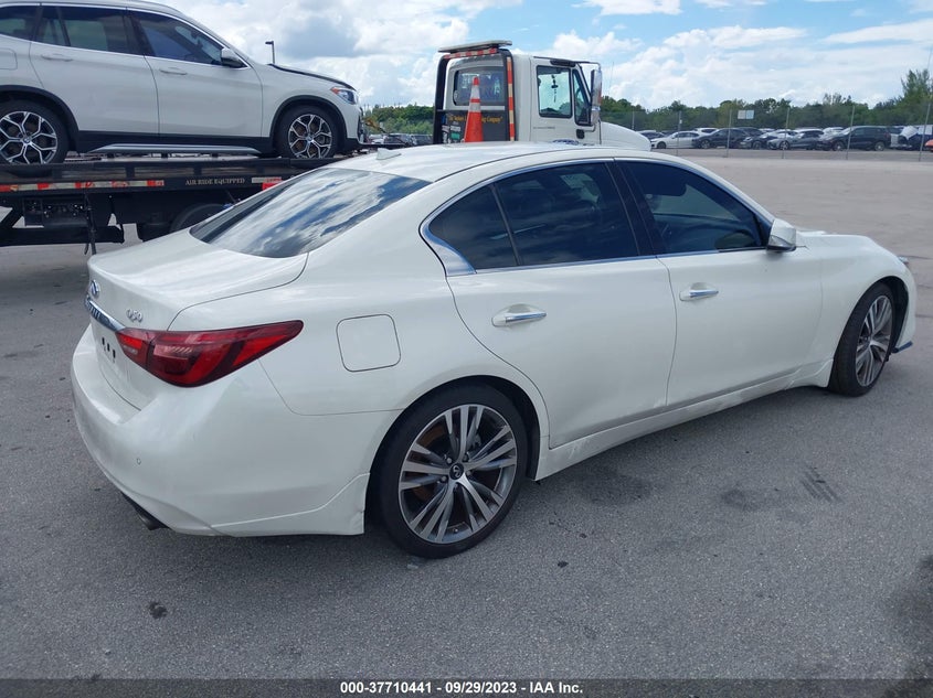 VIN JN1EV7CP4MM706642 2021 INFINITI Q50 3.0T SENSORY