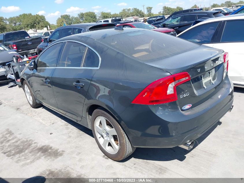 2013 VOLVO S60 T5 - YV1612FS5D2191186
