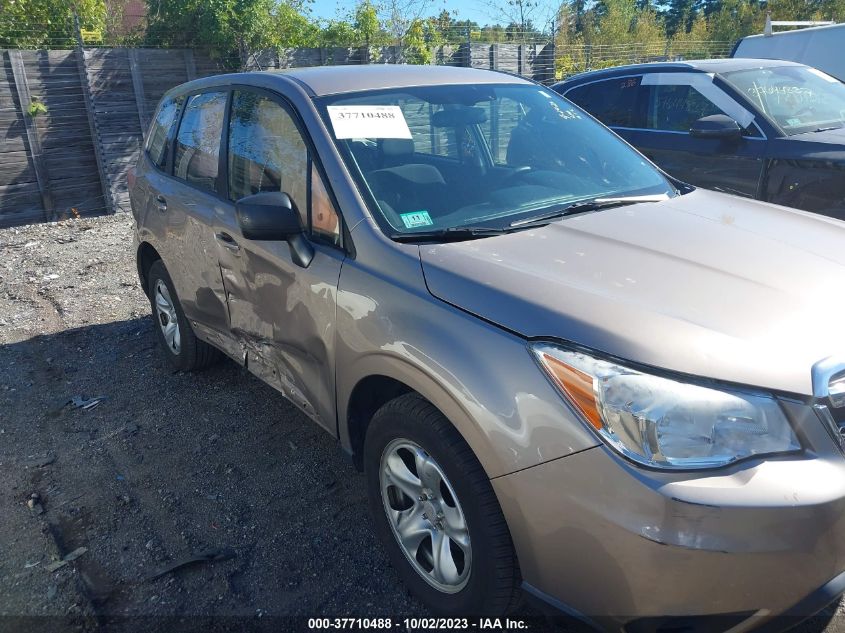 2014 SUBARU FORESTER 2.5I - JF2SJAAC4EH559470