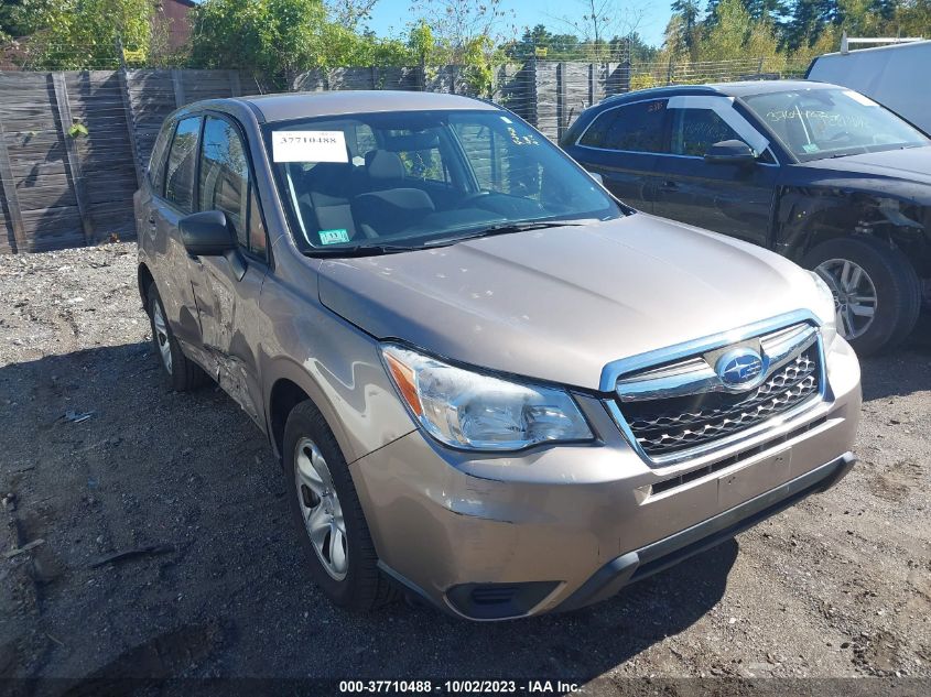 2014 SUBARU FORESTER 2.5I - JF2SJAAC4EH559470