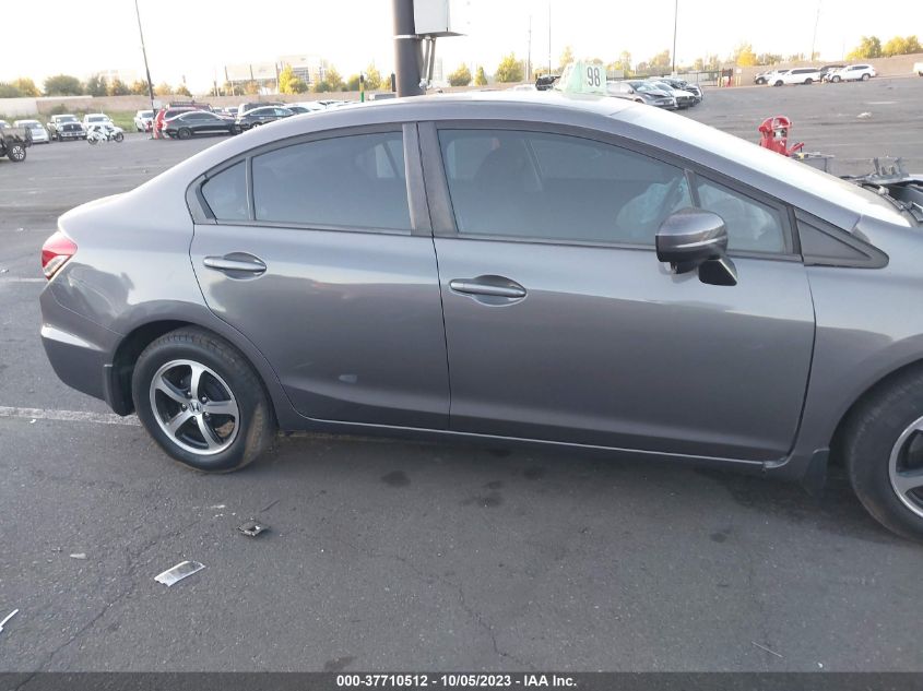 2015 HONDA CIVIC SEDAN SE - 19XFB2F73FE291226