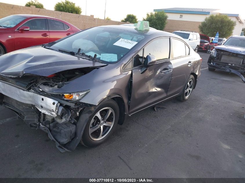 2015 HONDA CIVIC SEDAN SE - 19XFB2F73FE291226